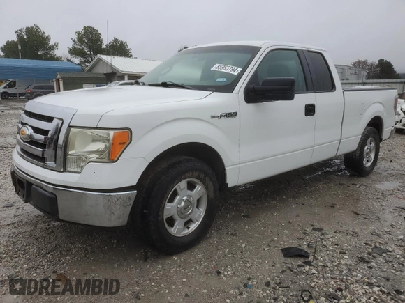 2009 Ford F-150 STX with VIN 1FTRX12809KB12665, listed as a Copart auction lot 42559065 with 300,074 mi miles and Salvage Title. Bid and sale history available at DreamBid. Image 1.