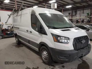 2021 Ford Transit Cargo with VIN 1FTBR2C87MKA81309, listed as a IAAI auction lot 41497606 with Not Provided miles and . Bid and sale history available at carsss.com. Image 1.