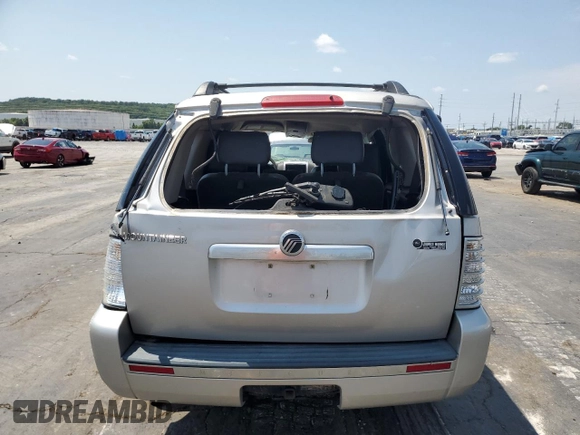 2007 Mercury Mountaineer with VIN 4M2EU37E57UJ09368, listed as a Copart auction lot 65562494 with 219,875 mi miles and Non repairable. Bid and sale history available at DreamBid. Image 6.
