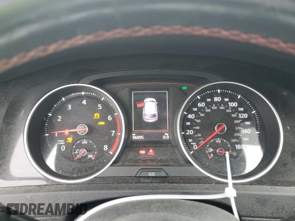 2017 Volkswagen GTI S z VIN 3VW547AU3HM068223, wystawiony jako Copart lot #57876795 z przebiegiem 96 095 mil mil oraz Szkoda całkowita • Salvage title. Historia ofert i sprzedaży dostępna na DreamBid. Obrazek 9.