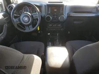 2018 Jeep Wrangler JK Unlimited Sport S with VIN 1C4BJWDG5JL909903, listed as a Copart auction lot 83998564 with 126,559 mi miles and Salvage Title. Bid and sale history available at carsss.com. Image 8.
