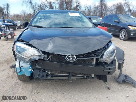 2016 Toyota Corolla L with VIN 2T1BURHE3GC702069, listed as a IAAI auction lot 41841969 with 105,952 mi miles. Bid and sale history available at carsss.com. Image 6.