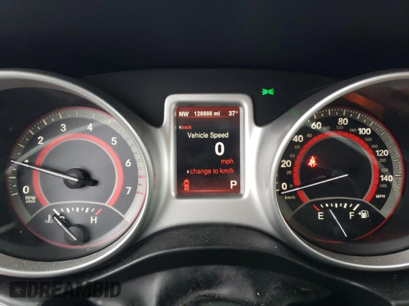 2014 Dodge Journey R/T z VIN 3C4PDDFG4ET199515, wystawiony jako Copart lot #86354504 z przebiegiem 128 888 mil mil oraz Szkoda całkowita • Salvage title. Historia ofert i sprzedaży dostępna na DreamBid. Obrazek 9.