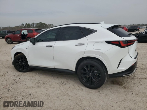 2024 Lexus NX with VIN 2T2KGCEZ9RC048768, listed as a Copart auction lot 47937985 with 24,318 mi miles and Salvage Title. Bid and sale history available at carsss.com. Image 2.