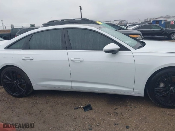 2024 Audi A6 Sedan Premium Plus with VIN WAUE3BF21RN017517, listed as a IAAI auction lot 41480034 with NaN miles. Bid and sale history available at carsss.com. Image 13.