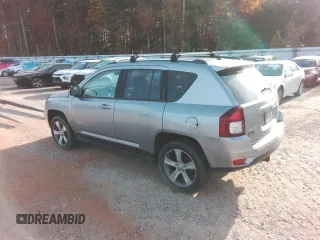 2016 Jeep Compass High Altitude Edition with VIN 1C4NJDEB3GD558111, listed as a Copart auction lot 51717964 with 126,832 mi miles and Salvage Title. Bid and sale history available at carsss.com. Image 2.