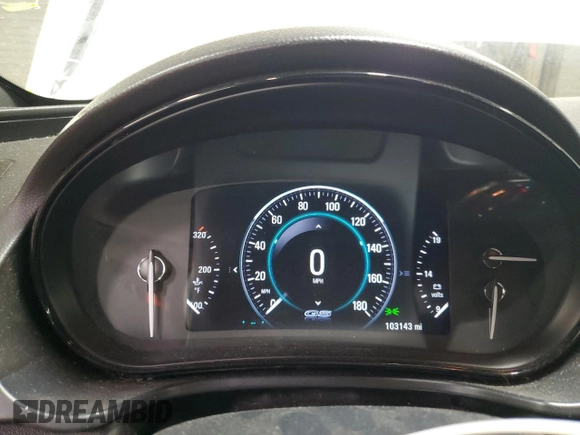 2015 Buick Regal GS with VIN 2G4GT5GX5F9223294, listed as a Copart auction lot 52313405 with 103,143 mi miles and Salvage Title. Bid and sale history available at DreamBid. Image 9.