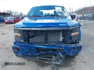 2024 Ford F-150 STX with VIN 1FTEW2LPXRFA56269, listed as a IAAI auction lot 41894302 with 12,941 mi miles and . Bid and sale history available at carsss.com. Image 6.