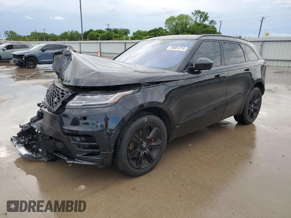 2020 Land Rover Range Rover Velar R-Dynamic S with VIN SALYK2EX1LA241815, listed as a Copart auction lot 53881215 with 53,285 mi miles and Salvage title. Bid and sale history available at DreamBid. Image 1.