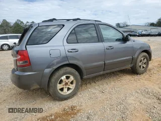 2005 Kia Sorento LX with VIN KNDJD733055403932, listed as a Copart auction lot 47476185 with 212,573 mi miles and Salvage Title. Bid and sale history available at carsss.com. Image 3.