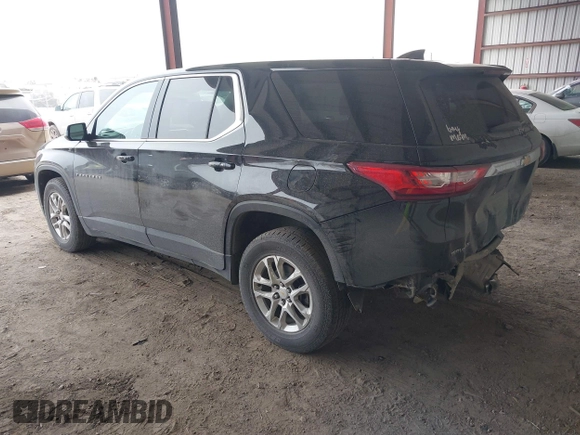 2019 Chevrolet Traverse LS with VIN 1GNERFKW0KJ248012, listed as a IAAI auction lot 41560587 with 120,799 mi miles. Bid and sale history available at carsss.com. Image 3.