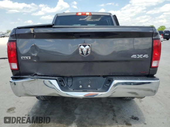 2021 Ram 1500 SLT with VIN 1C6RR7LG1MS549786, listed as a Copart auction lot 54871635 with 77,801 mi miles and Salvage title. Bid and sale history available at DreamBid. Image 6.