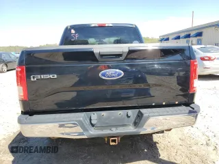 2017 Ford F-150 XL with VIN 1FTEW1EF4HFB11182, listed as a Copart auction lot 50622235 with 155,165 mi miles and Salvage Title. Bid and sale history available at carsss.com. Image 6.