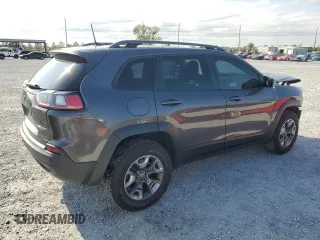 2019 Jeep Cherokee Trailhawk with VIN 1C4PJMBX9KD183343, listed as a Copart auction lot 48662565 with 77,988 mi miles and Non repairable. Bid and sale history available at DreamBid. Image 3.