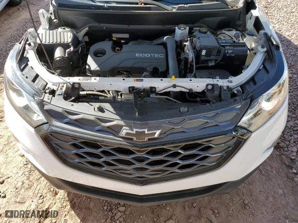 2020 Chevrolet Equinox LS with VIN 3GNAXHEV5LS530102, listed as a Copart auction lot 48747705 with 22,737 mi miles and Salvage Title. Bid and sale history available at carsss.com. Image 12.