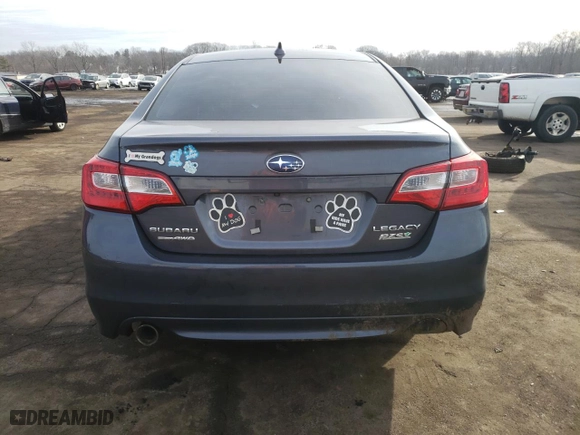 2016 Subaru Legacy 2.5i Premium with VIN 4S3BNAC69G3014701, listed as a Copart auction lot 46552325 with 202,422 mi miles and Salvage Title. Bid and sale history available at carsss.com. Image 6.
