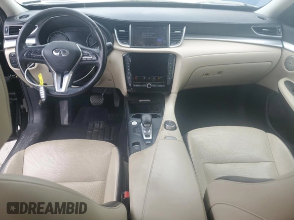 2019 Infiniti QX50 Essential z VIN 3PCAJ5M13KF122020, wystawiony jako Copart lot #57362995 z przebiegiem 106 361 mil mil oraz Szkoda całkowita • Salvage title. Historia ofert i sprzedaży dostępna na DreamBid. Obrazek 8.