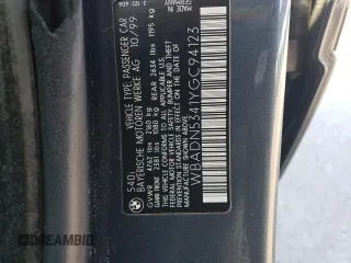 2000 BMW 5 Series 540i with VIN WBADN5341YGC94123, listed as a Copart auction lot 83599214 with 138,932 mi miles and Salvage Title. Bid and sale history available at carsss.com. Image 14.