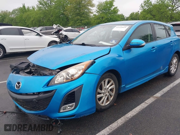 2010 Mazda 3 S Sport with VIN JM1BL1H59A1124866, listed as a IAAI auction lot 42221815 with 82,169 mi miles and . Bid and sale history available at DreamBid. Image 2.