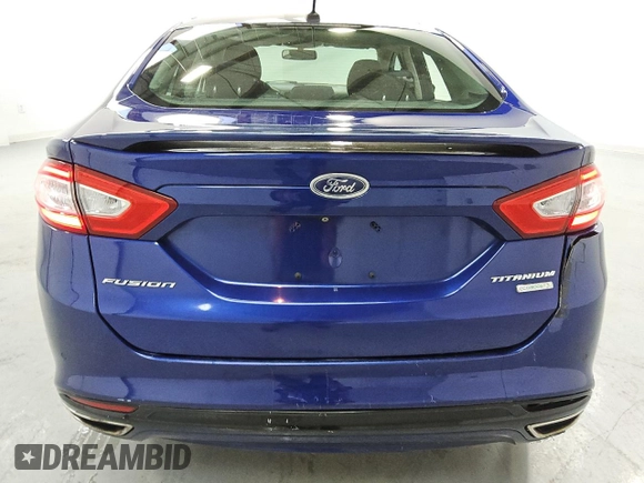 2016 Ford Fusion Titanium with VIN 3FA6P0K95GR135802, listed as a Copart auction lot 57561955 with 127,549 mi miles and Clean title. Bid and sale history available at DreamBid. Image 6.