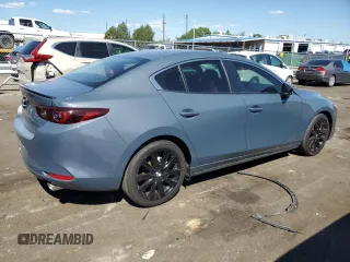 2024 Mazda 3 S Carbon Edition with VIN 3MZBPBCM1RM408173, listed as a Copart auction lot 67511814 with 343 mi miles and Clean title. Bid and sale history available at DreamBid. Image 3.