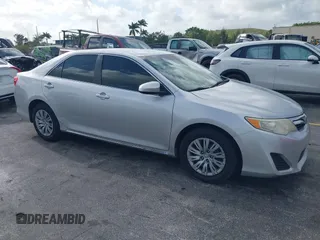 2012 Toyota Camry L with VIN 4T1BF1FK4CU098710, listed as a IAAI auction lot 41945757 with 102,578 mi miles. Bid and sale history available at carsss.com. Image 1.