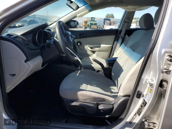 2011 Kia Forte LX with VIN KNAFT4A2XB5450007, listed as a Copart auction lot 73014424 with 160,120 mi miles and Salvage Title. Bid and sale history available at carsss.com. Image 7.
