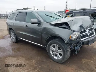 2011 Dodge Durango Crew with VIN 1D4SD4GT6BC688479, listed as a IAAI auction lot 41444422 with 140,323 mi miles and . Bid and sale history available at DreamBid. Image 1.