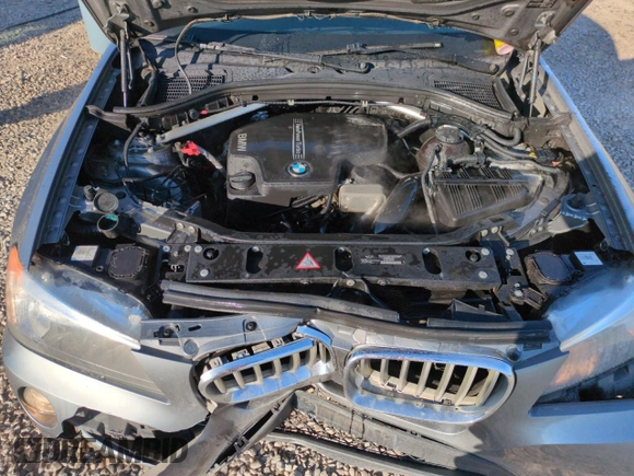 2013 BMW X3 xDrive28i with VIN 5UXWX9C55D0D08550, listed as a Copart auction lot 43002315 with 158,201 mi miles and Salvage Title. Bid and sale history available at carsss.com. Image 11.