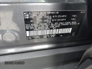 2024 Toyota RAV4 Hybrid XLE Premium with VIN JTMB6RFV2RD138594, listed as a IAAI auction lot 41885310 with 12,330 mi miles. Bid and sale history available at carsss.com. Image 9.