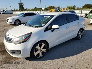 2014 Kia Rio EX with VIN KNADN4A36E6317284, listed as a Copart auction lot 44206814 with 125,145 mi miles and Clean Title. Bid and sale history available at DreamBid. Image 1.
