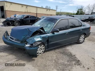 1998 Honda Civic LX with VIN 2HGEJ6675WH613506, listed as a Copart auction lot 54968535 with 196,756 mi miles and Salvage Title. Bid and sale history available at DreamBid. Image 1.