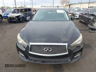 2015 Infiniti Q50 Premium with VIN JN1BV7AP9FM342033, listed as a IAAI auction lot 41241687 with 183,887 mi miles and . Bid and sale history available at DreamBid. Image 13.
