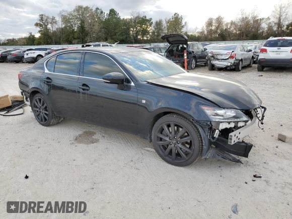 2015 Lexus GS 350 with VIN JTHBE1BLXFA009135, listed as a Copart auction lot 72875622 with 59,413 mi miles. Bid and sale history available at carsss.com. Image 4.