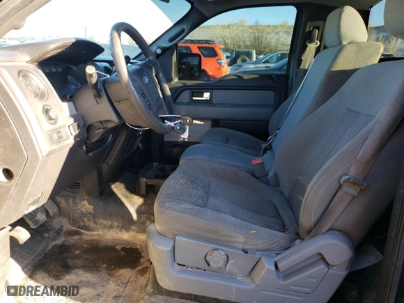 2013 Ford F-150 XL with VIN 1FTNF1EF8DKD28977, listed as a Copart auction lot 88027585 with 150,373 mi miles and Salvage Title. Bid and sale history available at carsss.com. Image 7.