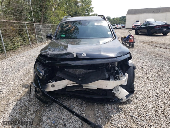 2023 Mercedes-Benz EQB with VIN W1N9M0KB4PN068981, listed as a Copart auction lot 70449844 with 3,603 mi miles and Salvage Title. Bid and sale history available at carsss.com. Image 5.