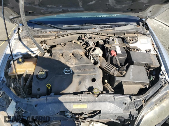2006 Mazda 6 S Sport VE with VIN 1YVHP82D265M03237, listed as a Copart auction lot 86522354 with 116,729 mi miles and Salvage Title. Bid and sale history available at carsss.com. Image 11.