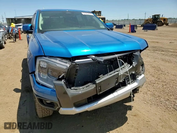 2025 Ford Ranger Lariat with VIN 1FTER4KH9SLE17446, listed as a Copart auction lot 61853775 with 1,810 mi miles and Salvage title. Bid and sale history available at DreamBid. Image 13.