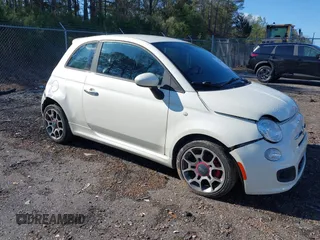 2012 FIAT 500 Sport z VIN 3C3CFFBR0CT316634, wystawiony jako IAAI lot #41307091 z przebiegiem 84 376 mil mil oraz . Historia ofert i sprzedaży dostępna na DreamBid. Obrazek 1.