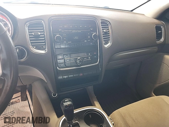 2013 Dodge Durango SXT with VIN 1C4RDJAG8DC671689, listed as a IAAI auction lot 42743958 with 160,950 mi miles and . Bid and sale history available at DreamBid. Image 13.