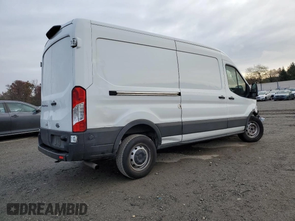 2020 Ford Transit Cargo with VIN 1FTBR1C86LKB23915, listed as a Copart auction lot 80862784 with 81,919 mi miles and Salvage Title. Bid and sale history available at DreamBid. Image 3.