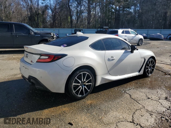 2023 Toyota 86 with VIN JF1ZNBC1XP8761886, listed as a Copart auction lot 43408215 with 36,410 mi miles and Salvage Title. Bid and sale history available at carsss.com. Image 3.