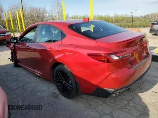 2025 Toyota Camry LE с VIN 4T1DBADK3SU015225, выставлен на аукционе Copart как лот 54146775 с пробегом 5 478 миль миль и Списание • Salvage title. История ставок и продаж доступна на DreamBid. Изображение 2.