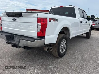2022 Ford Super Duty F-250 SRW XL with VIN 1FT7W2BT0NEE18083, listed as a Copart auction lot 55780575 with 88,617 mi miles and Clean Title. Bid and sale history available at carsss.com. Image 4.
