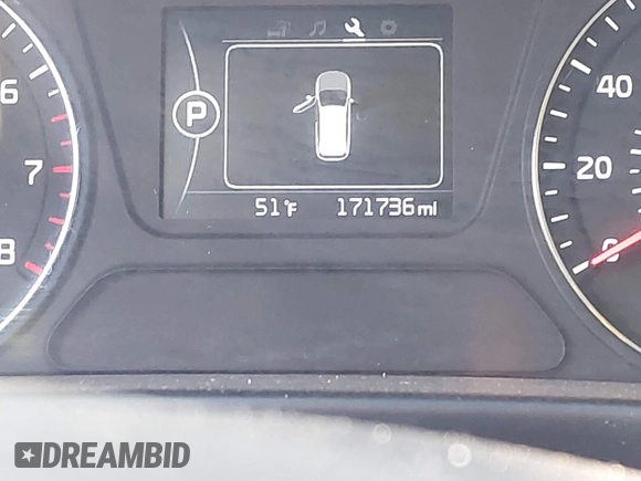 2018 Kia Sorento LX V6 with VIN 5XYPGDA53JG425123, listed as a IAAI auction lot 41639091 with 171,736 mi miles. Bid and sale history available at carsss.com. Image 16.