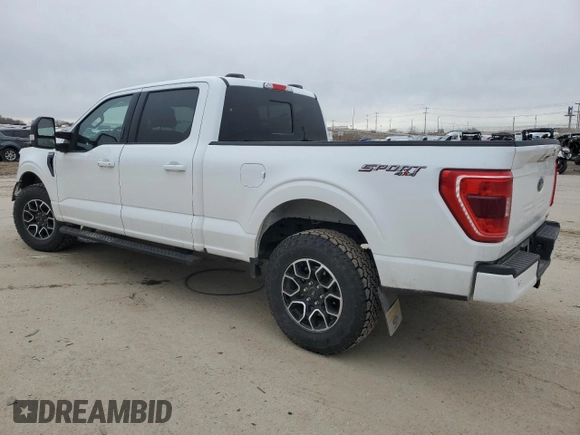 2023 Ford F-150 XL with VIN 1FTFW1E80PFB21597, listed as a Copart auction lot 44261435 with 55,566 mi miles and Salvage Title. Bid and sale history available at carsss.com. Image 2.