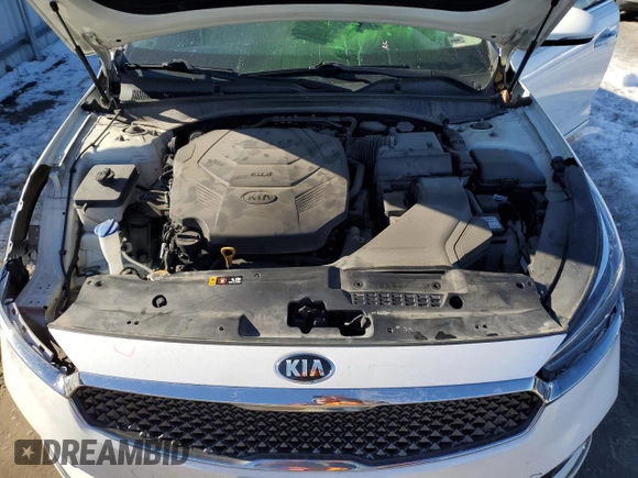 2017 Kia Cadenza Premium z VIN KNALB4J16H5052119, wystawiony jako Copart lot #88809505 z przebiegiem 74 356 mil mil oraz Szkody całkowita. Historia ofert i sprzedaży dostępna na DreamBid. Obrazek 11.
