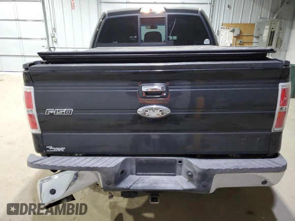 2011 Ford F-150 XLT with VIN 1FTFW1ETXBFC82438, listed as a Copart auction lot 41609085 with 235,212 mi miles and Salvage Title. Bid and sale history available at carsss.com. Image 6.