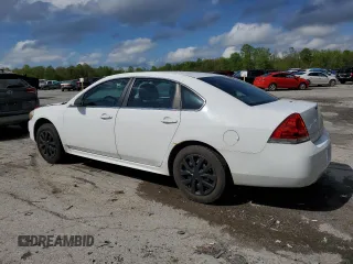 2012 Chevrolet Impala Police Police z VIN 2G1WD5E38C1159770, wystawiony jako Copart lot #55754865 z przebiegiem 182 397 mil mil oraz Szkoda całkowita • Salvage title. Historia ofert i sprzedaży dostępna na DreamBid. Obrazek 2.