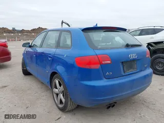 2008 Audi A3 with VIN WAUHF78P78A106654, listed as a IAAI auction lot 41626185 with 111,079 mi miles. Bid and sale history available at carsss.com. Image 3.